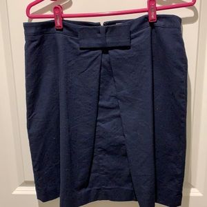 Loft Navy Skirt
